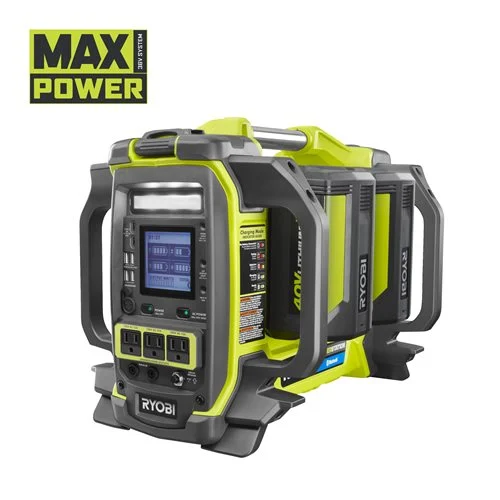 RYOBI 36 V MAX POWER Akku-Wechselrichter incl. 2x5 AH Akku
