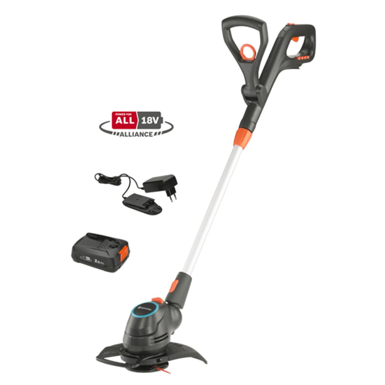 Akku-Trimmer ComfortCut Li-18/23 Ready-To-Use Set - inkl. Akku und Ladegerät